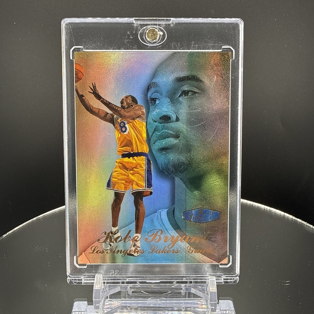 1997-98 Fleer Flair Showcase Kobe Bryant ROW 3 #18 Lakers Showpiece 2nd Year SP